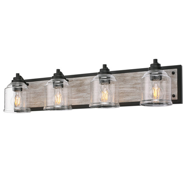 Reclaimed-wood-vanity-light | Wayfair